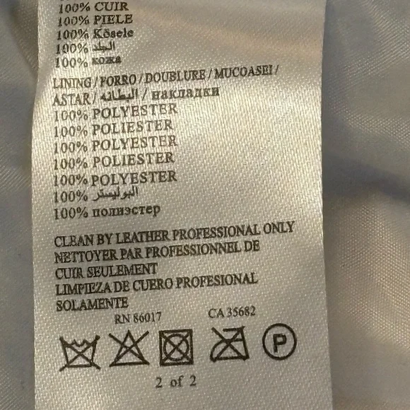 BEBE Glistening Snow White 100% Leather Crop Moto Jacket Medium cap sleeve Y2K - Picture 8 of 11